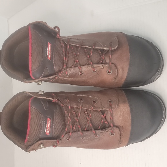 Dickies Work Boots Mens  Steel Toe Leather Waterproof size 14 - Picture 3 of 8